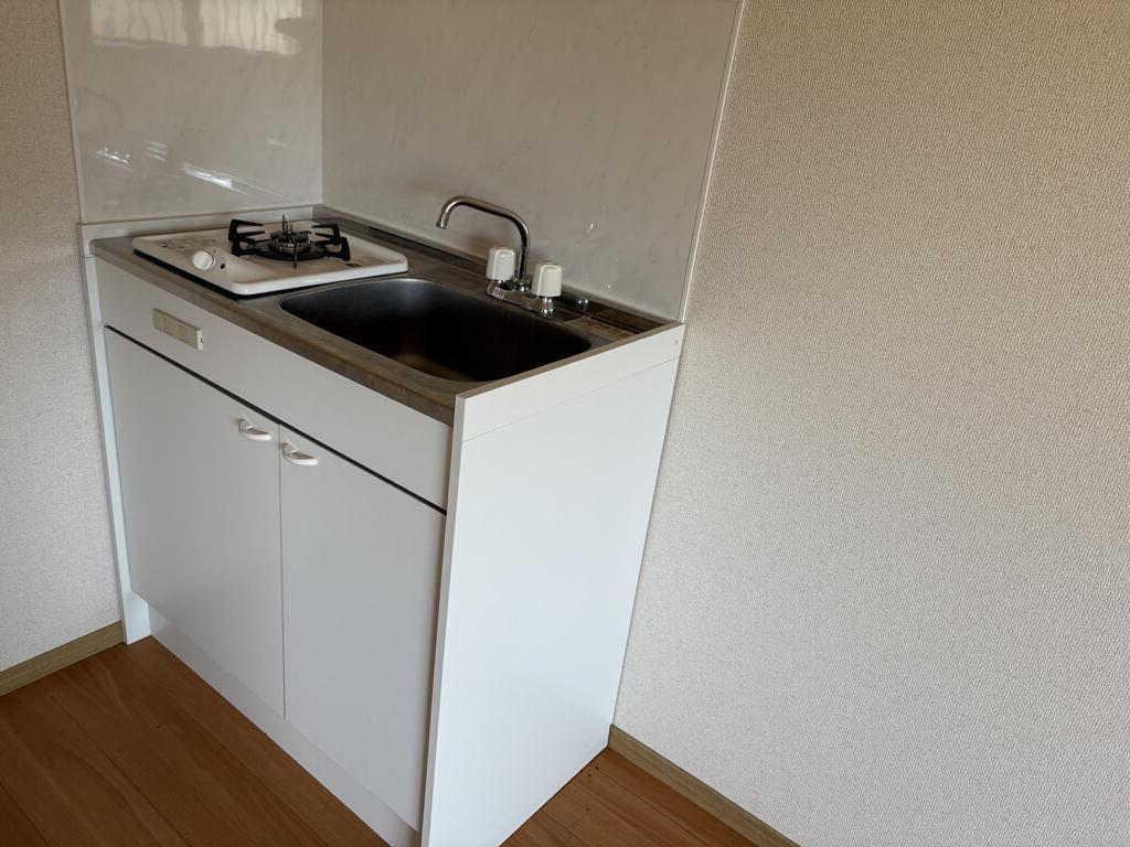 キッチン　１口コンロ付ミニキッチン