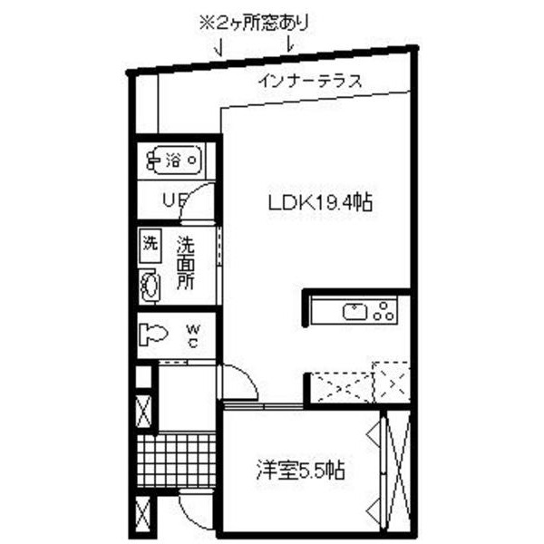 第１１森谷ビルの間取り