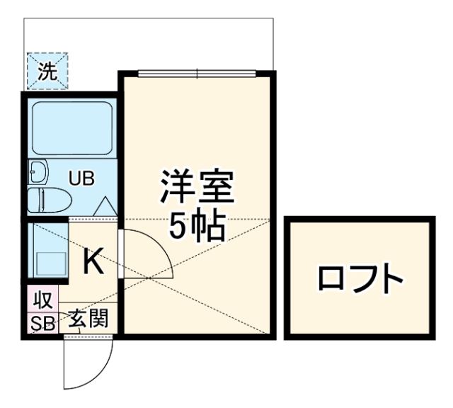 FLAT-Bの間取り