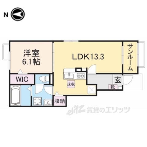 コンフォルタ西舞鶴の間取り