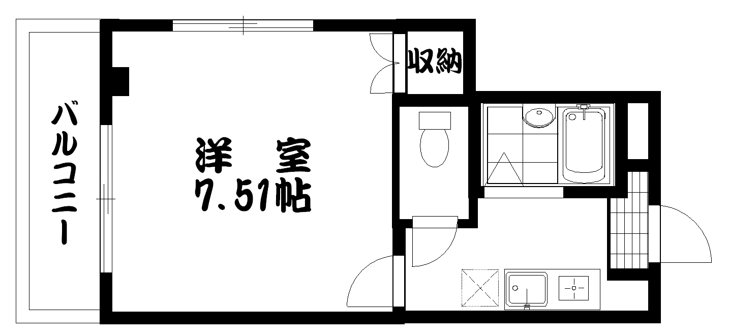 サンハイム松本の間取り