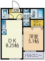 LA・roomの間取り