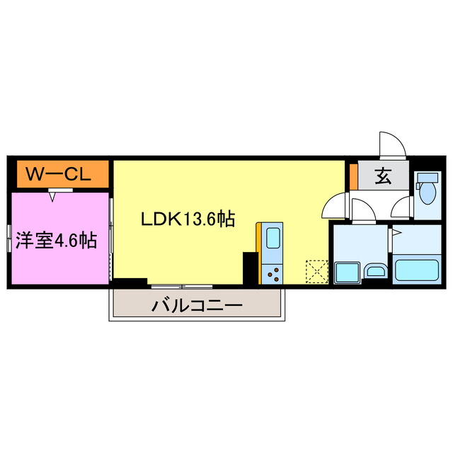 D-ROOMルシエルの間取り