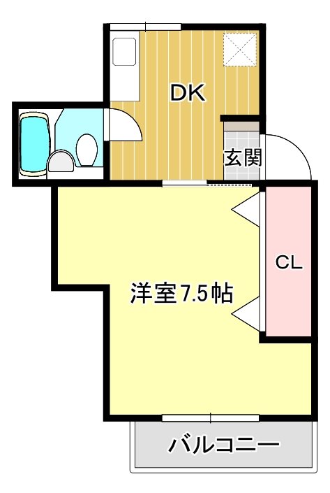 【ウイズ高屋の間取り】