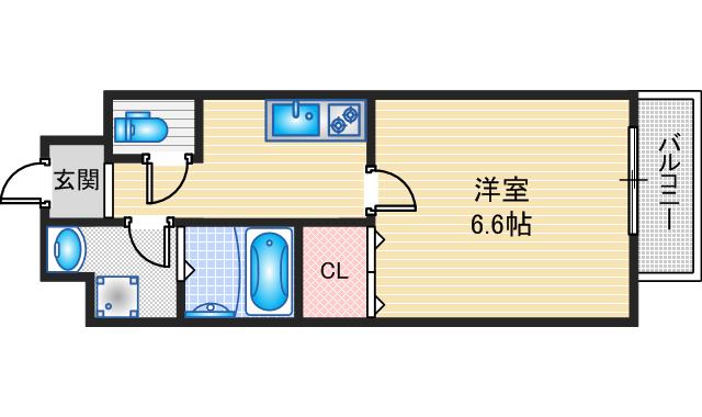 千葉・岸辺の間取り