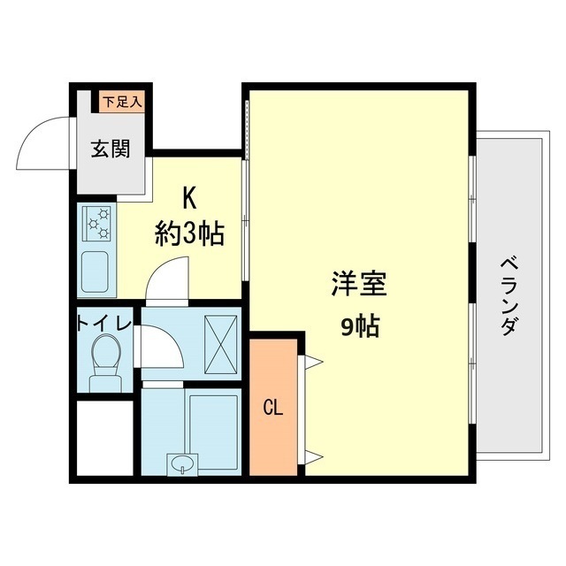 ビラージュ二日市の間取り