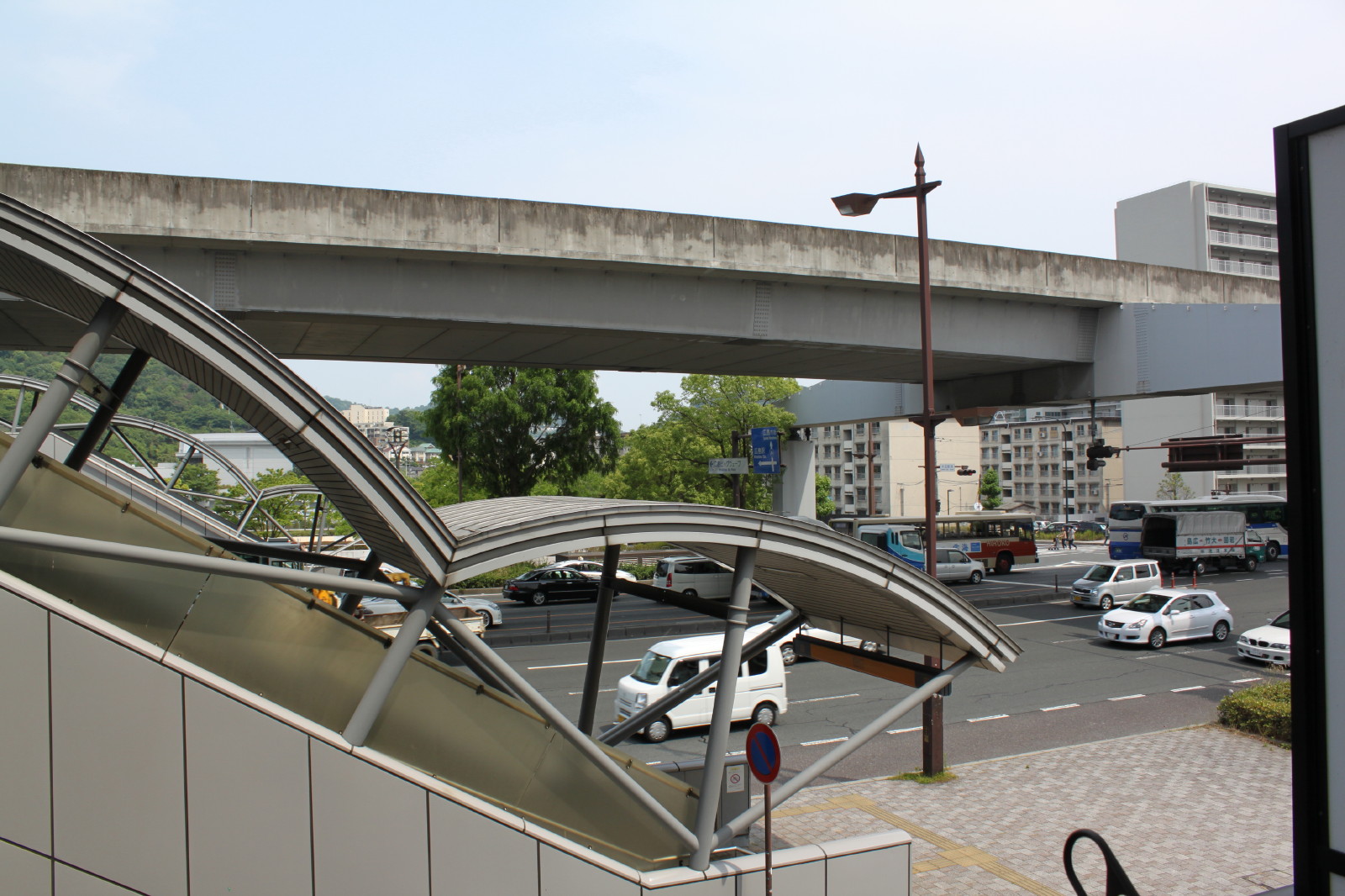 【広島市東区牛田新町のマンションの眺望】