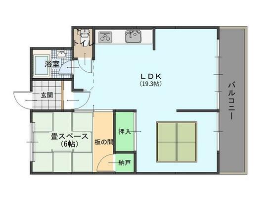 松本ビルの間取り