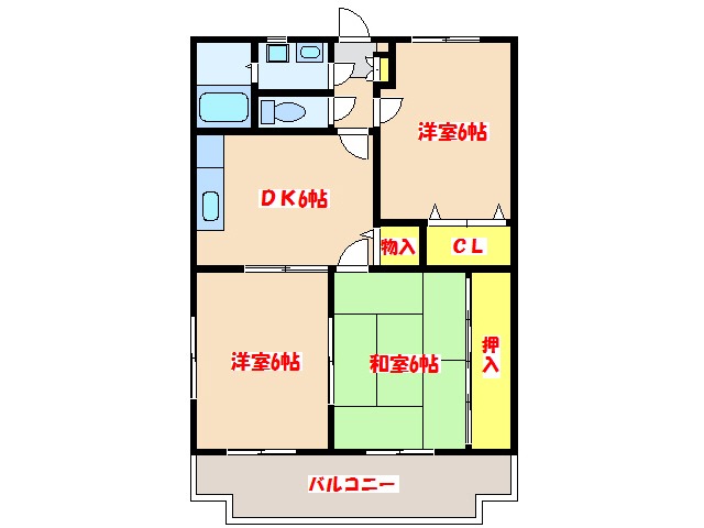 グレープ圭の間取り