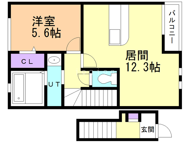 デイジーＢ棟の間取り