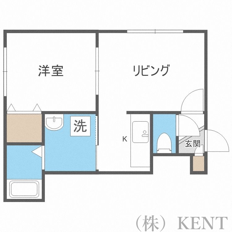 ステラ南５条の間取り