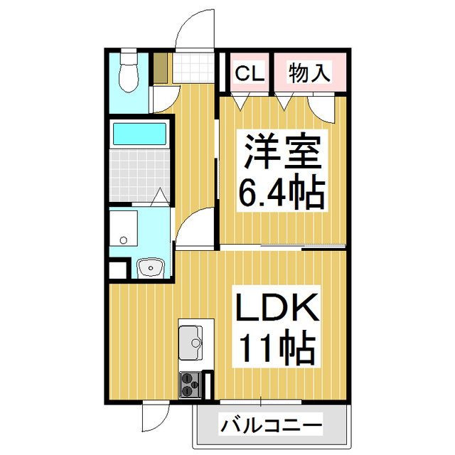 エクラージュの間取り