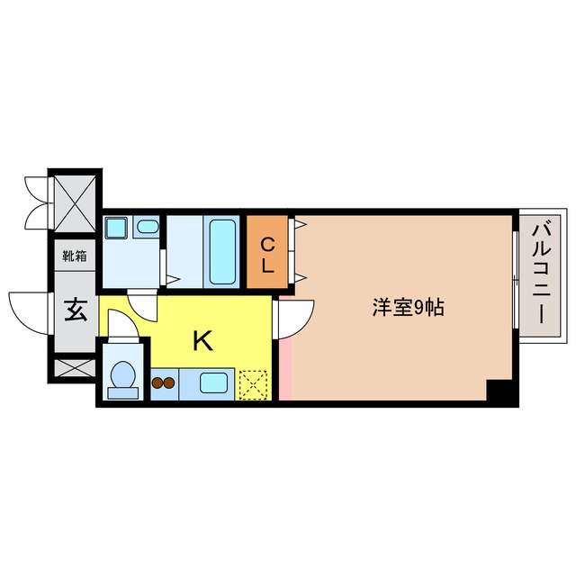 CITY　SPIRE浜大津駅前（旧名：ヴァンデュール浜大津駅前）の間取り