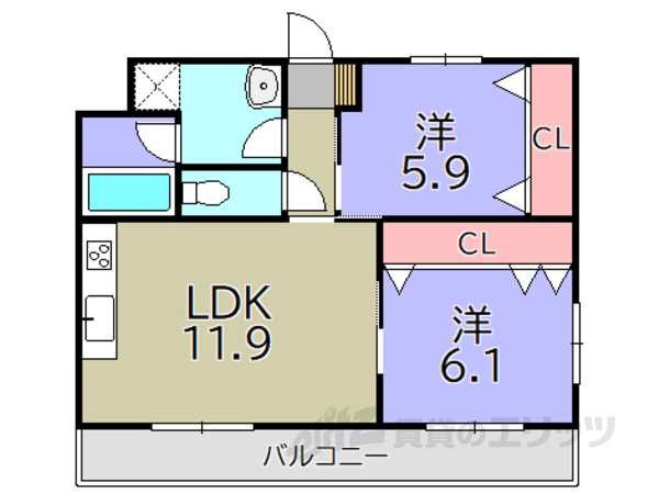 ADVANCE東陽の間取り