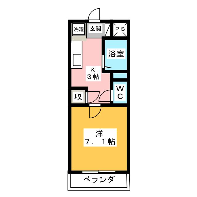 アーク西伊場の間取り