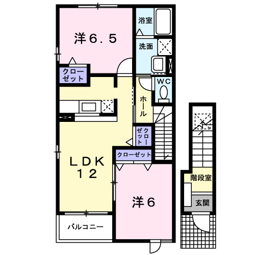 クリアネスの間取り