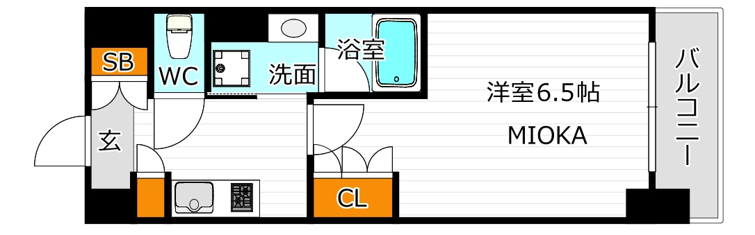 ザ・パークハビオ阿倍野昭和町の間取り