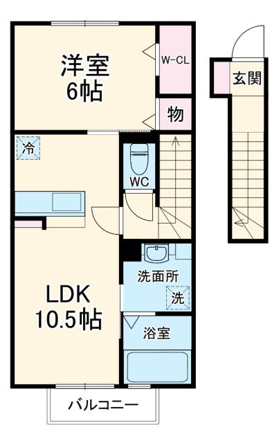 フィオーレ　エテルナの間取り