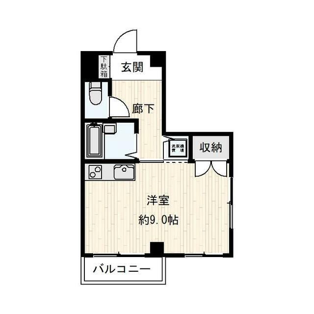 【江東区北砂のマンションの間取り】