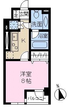 エスポアール武蔵小山の間取り