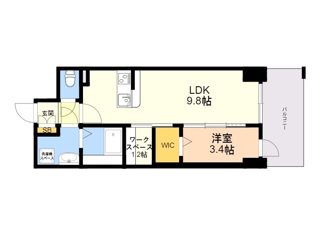 仮称)奈良屋町新築マンションの間取り