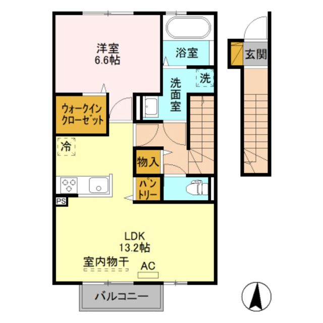 レガーロ潟町の間取り