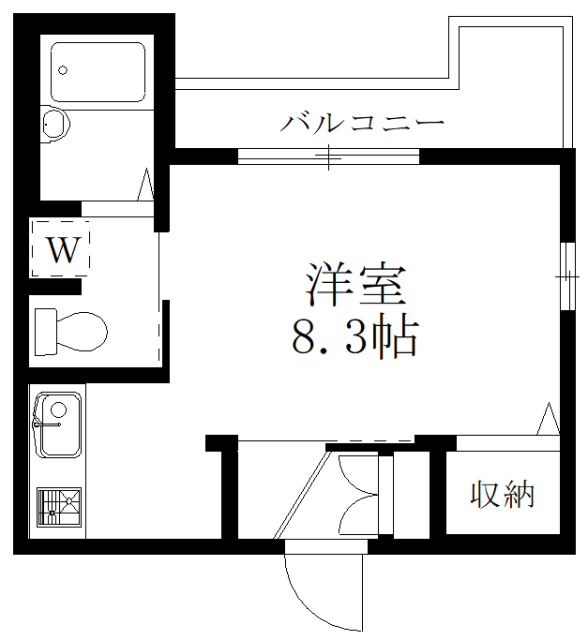 ライジングサン下馬の間取り