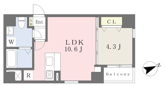 Ｒ．北千住の間取り