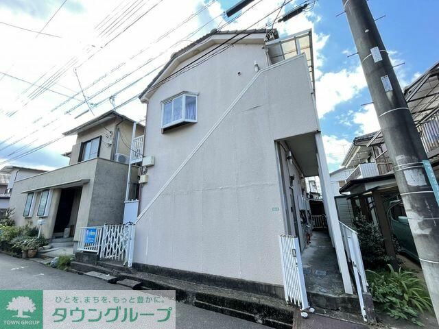 入間郡毛呂山町中央のアパートの建物外観