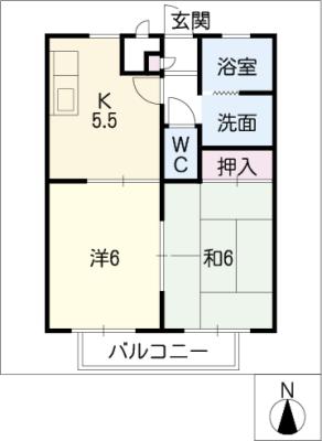 サウスホームの間取り