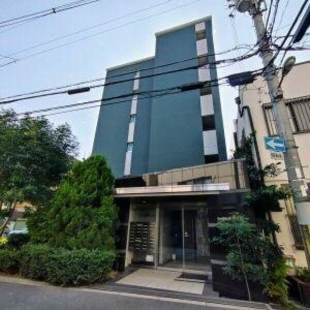 【シャンピア西田辺の建物外観】