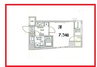 ティモーネ押上イーストの間取り