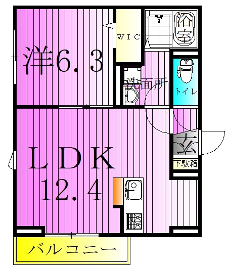 【セレスティア南花畑の間取り】