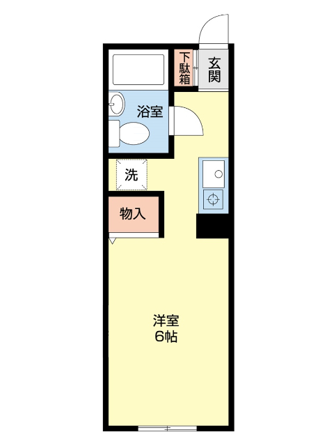 シティハイツの間取り