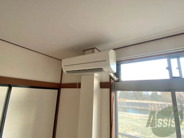 その他設備　エアコン設置済みです。これからの時代は欠かせませんよ。