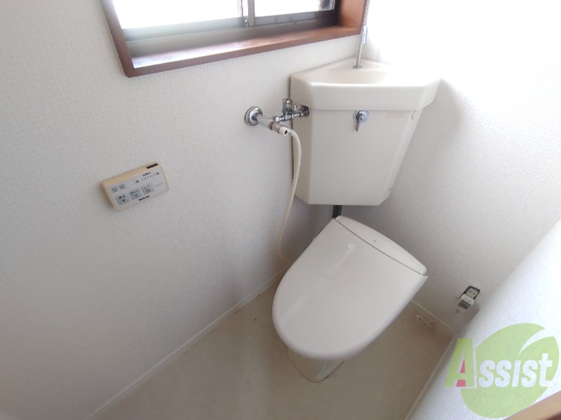 トイレ　トイレは使いやすくきれいで清潔感があります。