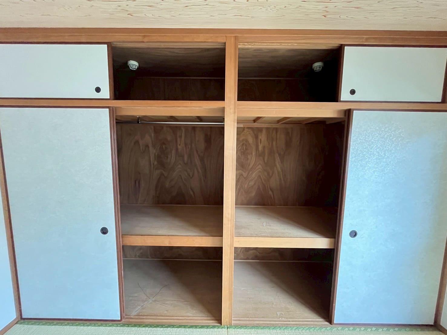 収納　大容量の収納　洋室にもクローゼットあり