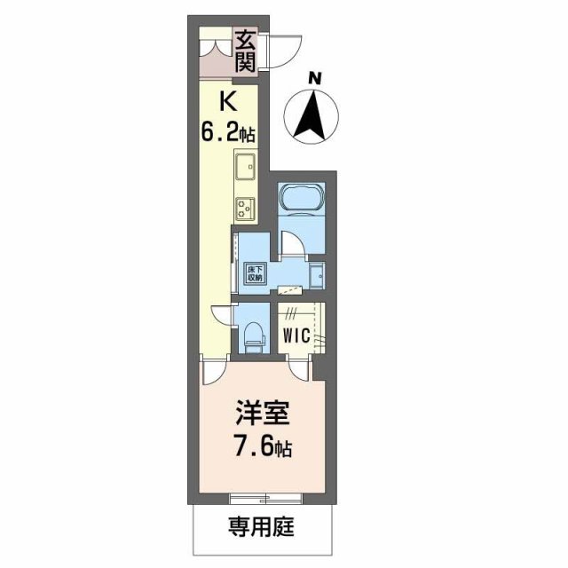 シャーメゾン九品寺の間取り