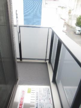 めぞん西田中　バルコニー　ベランダ