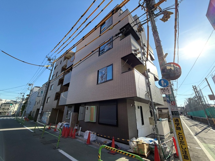 建物外観　建築中
