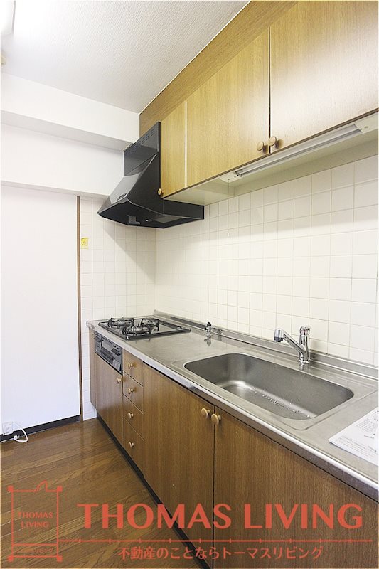 キッチン　収納力のあるキッチンです。