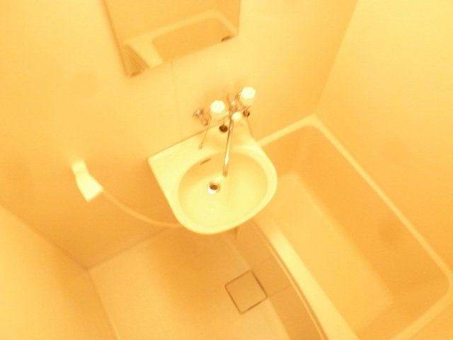 バス・シャワールーム　洗面付きの浴室です。