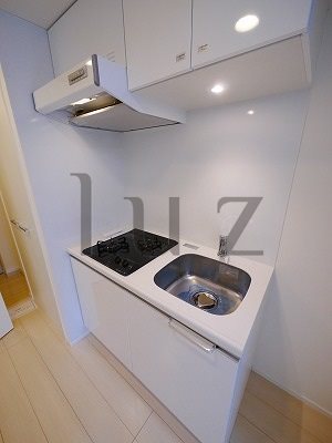 キッチン　2口コンロのシステムキッチンです！