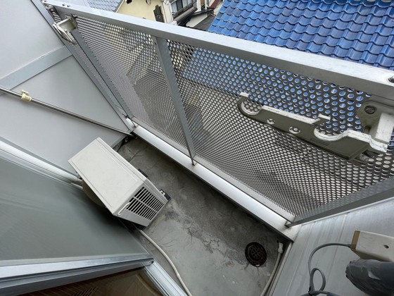 バルコニー　※別号室の写真です。