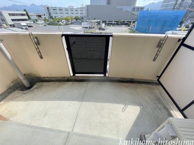 バルコニー　写真は別のお部屋です。