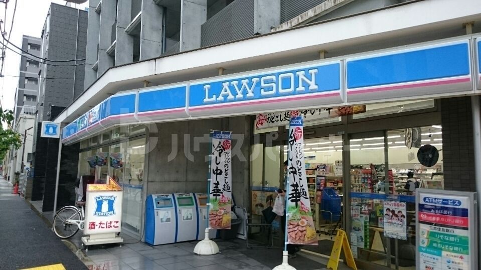 コンビニ　ローソン墨田横川二丁目店（コンビニ）まで100m