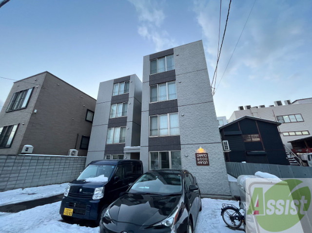 建物外観　札幌市東区北１０条東「ＧＲＡＮＤＷＯＯＤ　ＫＡＮＯＮ」