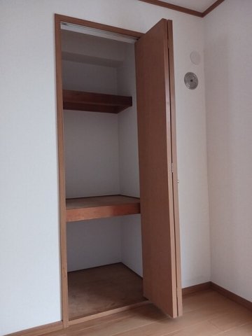 収納　収納のためのスペースです