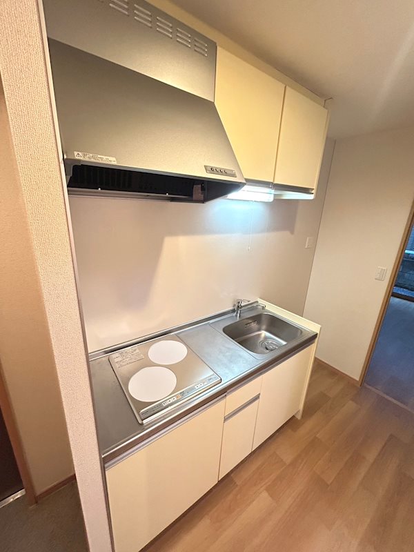 キッチン　2口IHキッチン完備！