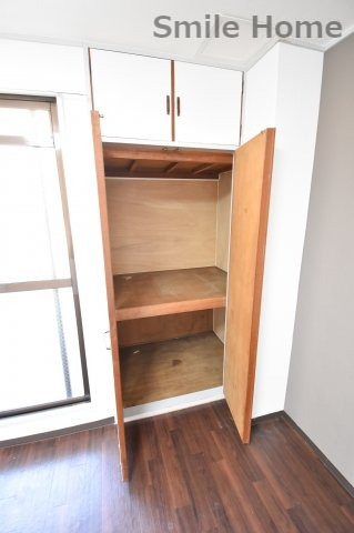 収納　収納があると、お部屋がすっきり片付きますね。